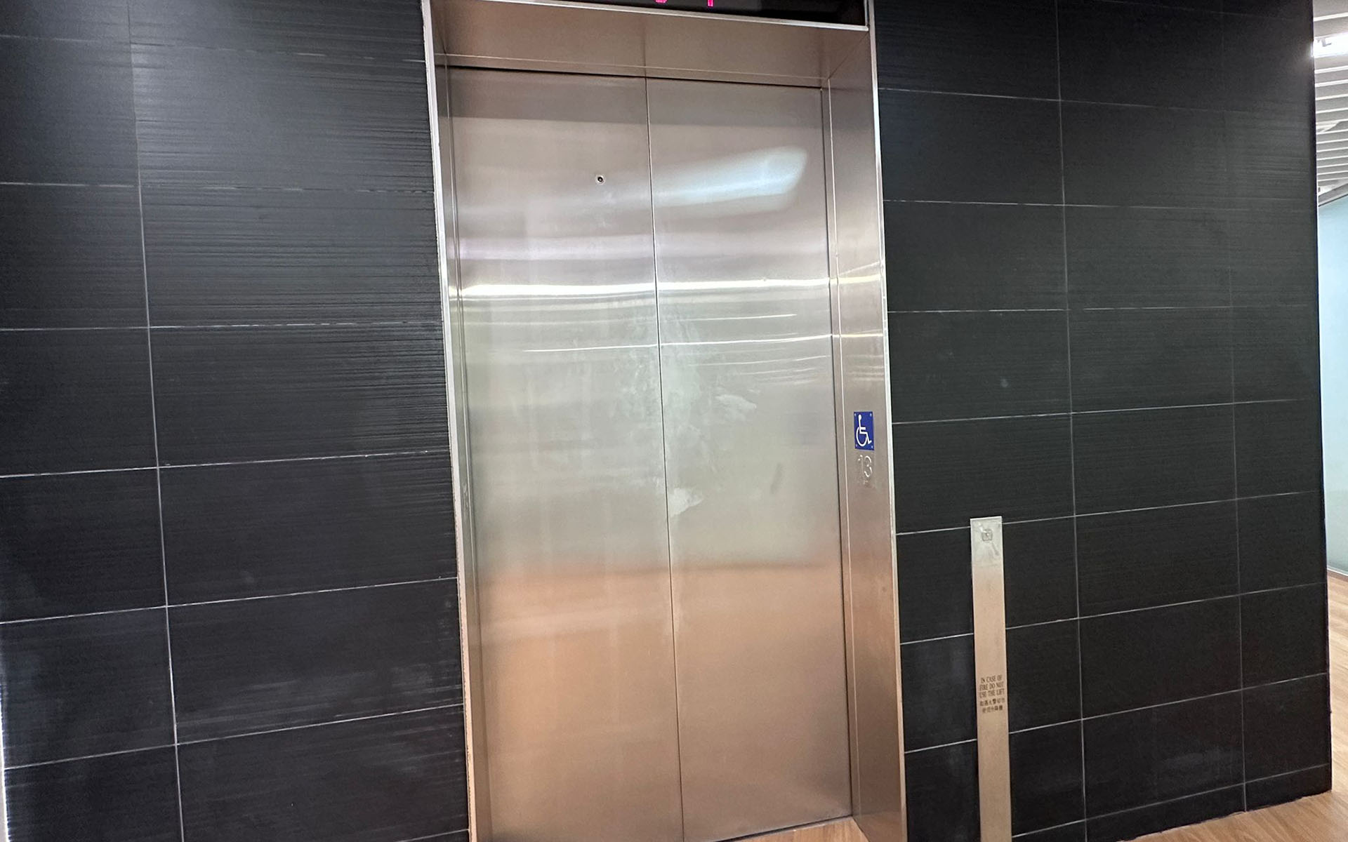 Accessible Lifts (with Braille and Tactile Control Buttons)